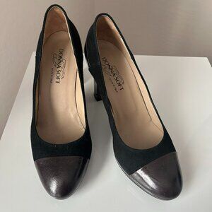 Black and Brown Donna Soft pumps Made in Italy, SIZE 9.5